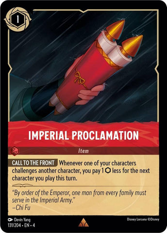 Image for Imperial Proclamation (131/204) [Ursula's Return]