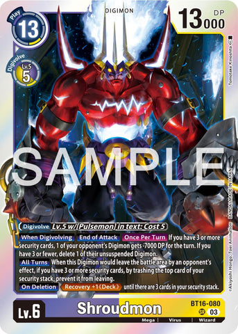 Shroudmon [BT16-080] [Beginning Observer]