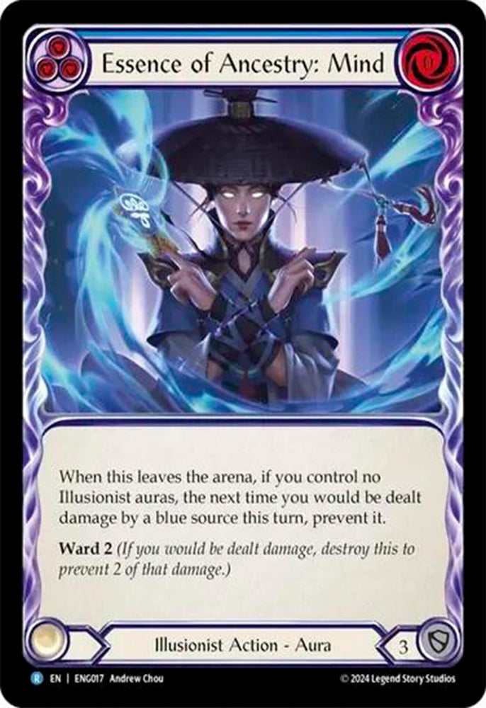 Essence of Ancestry: Mind [ENG017] [Part the Mistveil Enigma Blitz Deck]