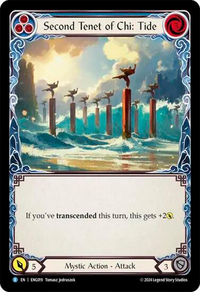 Second Tenet of Chi: Tide [ENG019] [Part the Mistveil Enigma Blitz Deck]