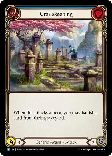 Gravekeeping [NUU020] [Part the Mistveil Nuu Blitz Deck]
