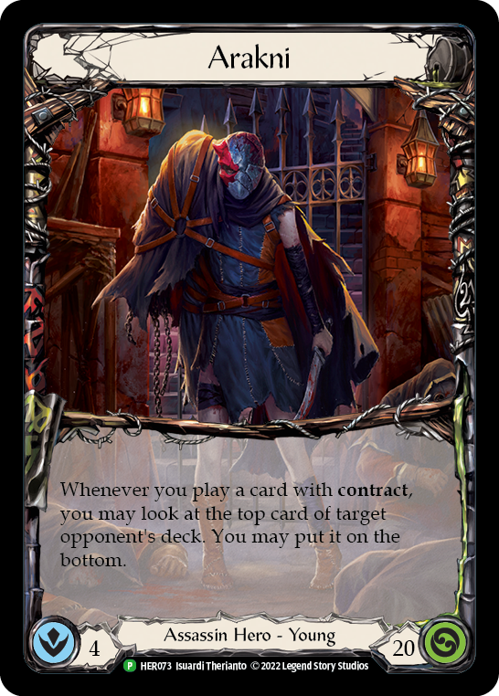 Arakni [HER073] (Promo) Cold Foil