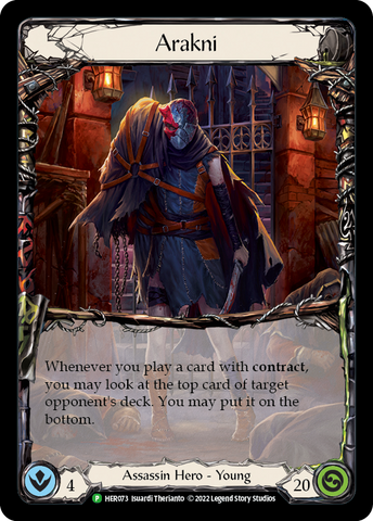 Arakni [HER073] (Promo) Cold Foil