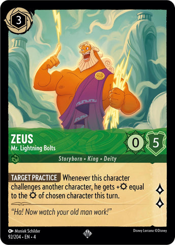 Image for Zeus (92/204) [Ursula's Return]