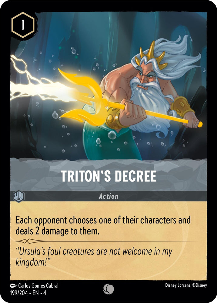 Image for Triton's Decree (199/204) [Ursula's Return]
