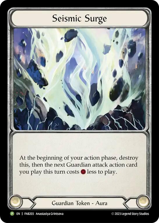Seismic Surge (Cold Foil) [FAB203] (Promo) Cold Foil