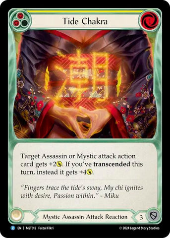 Tide Chakra (Yellow) [MST012] (Part the Mistveil)