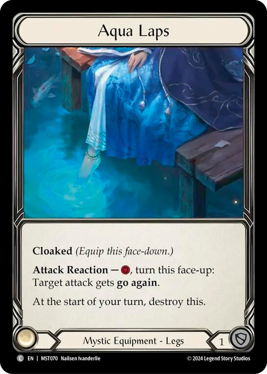 Aqua Laps [MST070] (Part the Mistveil) Cold Foil