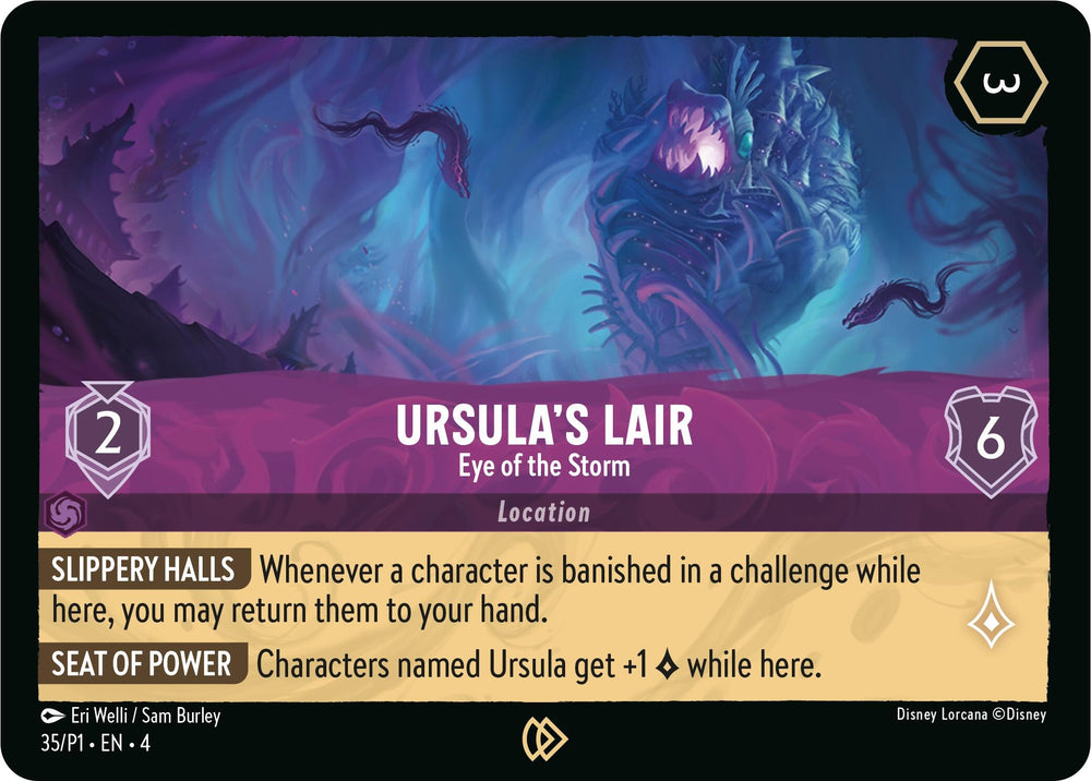 Image for Ursula's Lair (35) [Disney Lorcana Promo Cards]