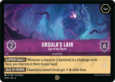Ursula's Lair - Eye of the Storm (35) [Disney Lorcana Promo Cards]