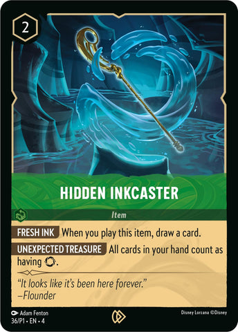 Hidden Inkcaster (36) [Disney Lorcana Promo Cards]
