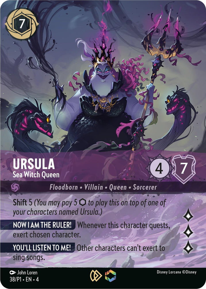 Image for Ursula (38) [Disney Lorcana Promo Cards]