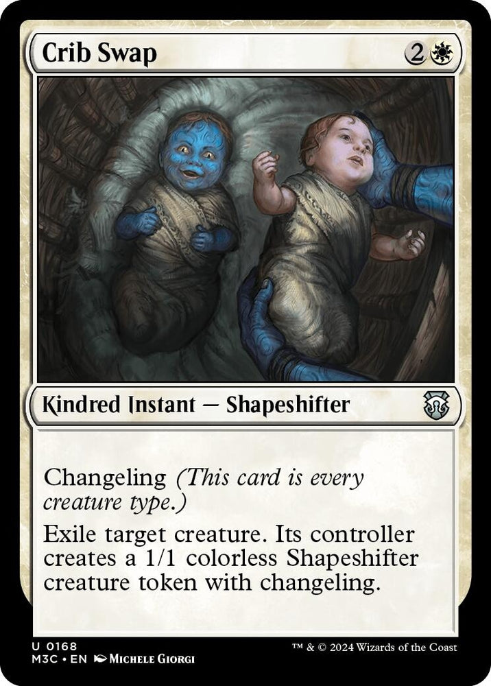 Crib Swap (Ripple Foil) [Modern Horizons 3 Commander]