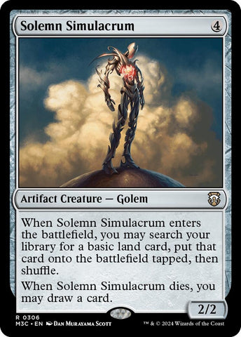 Solemn Simulacrum [Modern Horizons 3 Commander]