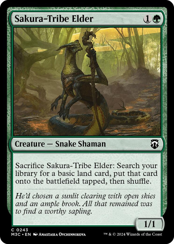 Sakura-Tribe Elder [Modern Horizons 3 Commander]