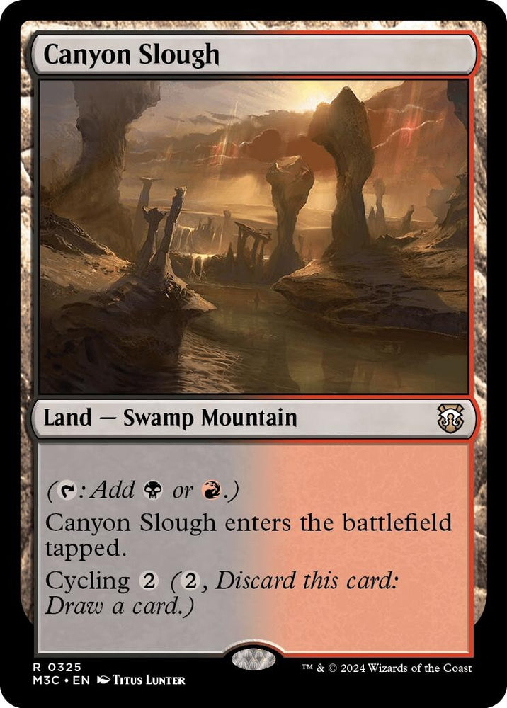 Canyon Slough [Modern Horizons 3 Commander]