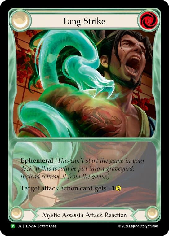 Fang Strike [LGS266] (Promo) Rainbow Foil
