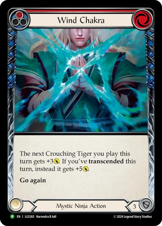 Wind Chakra [LGS265] (Promo) Cold Foil