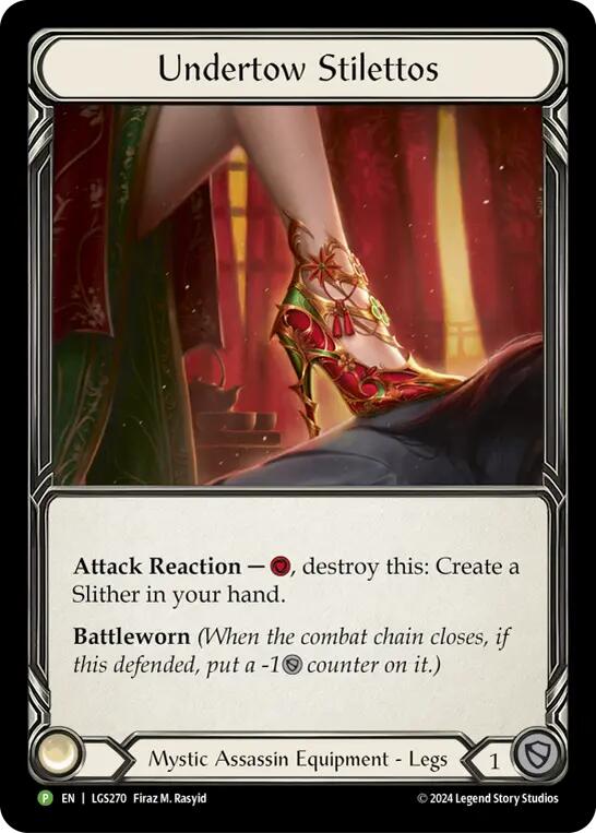 Undertow Stilettos [LGS270] (Promo) Rainbow Foil
