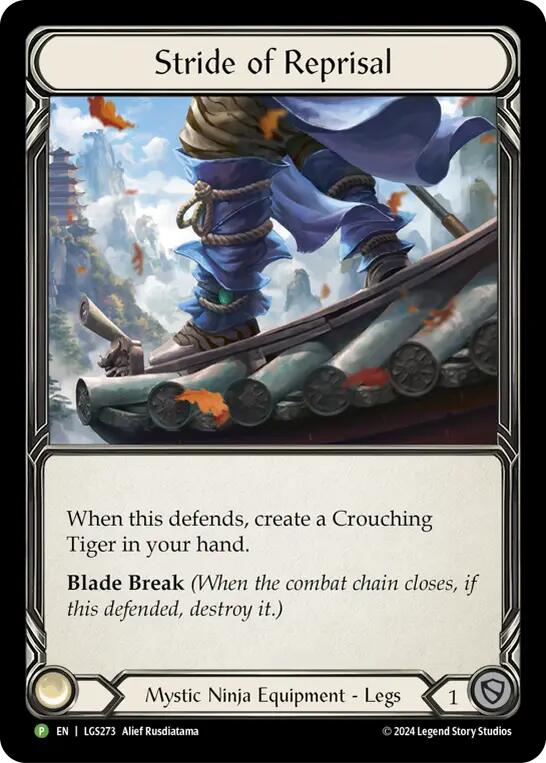 Stride of Reprisal [LGS273] (Promo) Rainbow Foil