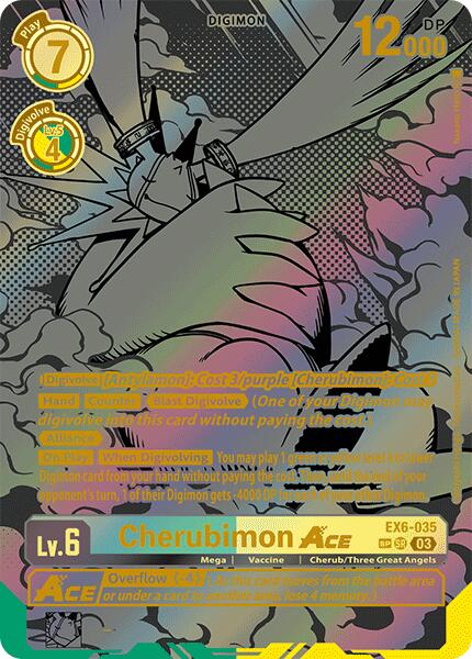 digimon card game infernal ascension Cherubimon ACE [EX6-035] (Textured) [Infernal Ascension]