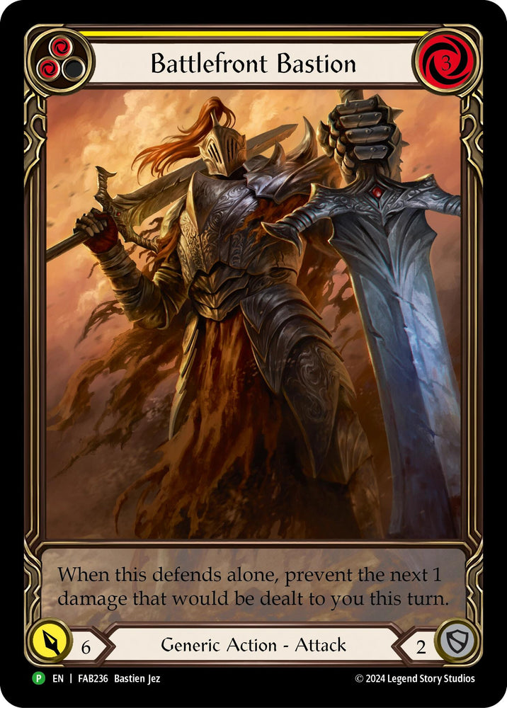 Battlefront Bastion [FAB236] (Promo) Rainbow Foil