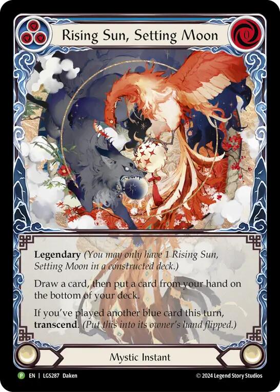 Rising Sun, Setting Moon // Inner Chi [LGS287] (Promo) Rainbow Foil