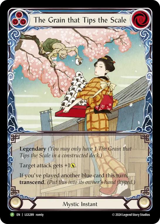 The Grain that Tips the Scale // Inner Chi [LGS289] (Promo) Rainbow Foil