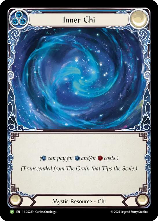 The Grain that Tips the Scale // Inner Chi [LGS289] (Promo) Rainbow Foil