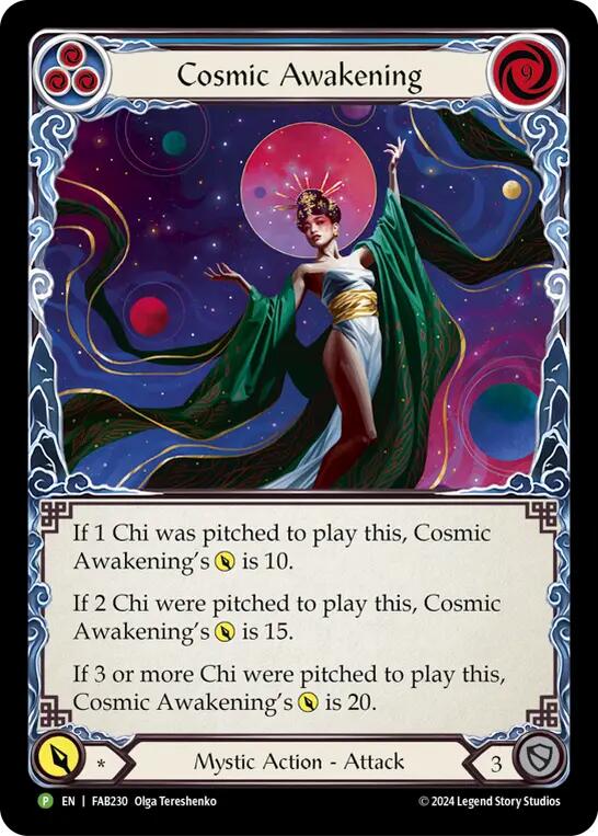Cosmic Awakening [FAB230] (Promo) Cold Foil