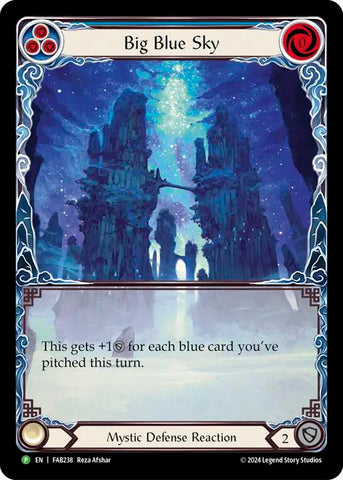 Big Blue Sky [FAB238] (Promo) Rainbow Foil