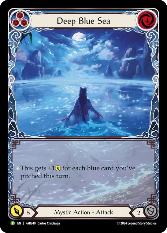 Deep Blue Sea [FAB240] (Promo) Rainbow Foil