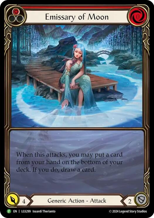 Emissary of Moon [LGS299] (Promo) Rainbow Foil