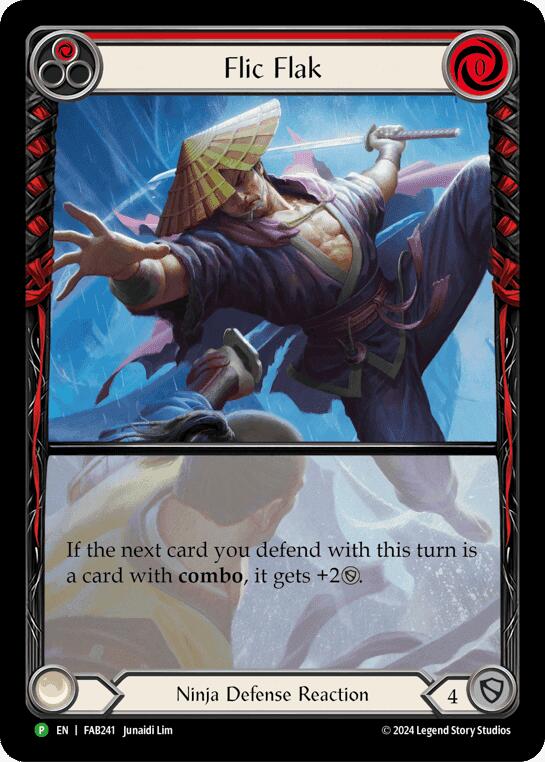 Flic Flak [FAB241] (Promo) Rainbow Foil