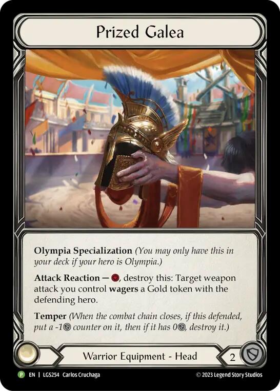 Prized Galea [LGS254] (Promo) Cold Foil