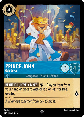 Image for Prince John (147/204) [Shimmering Skies]
