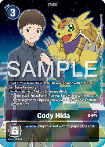 Cody Hida [P-128] (Digimon Adventure 02: The Beginning Set) [Promotional Cards]