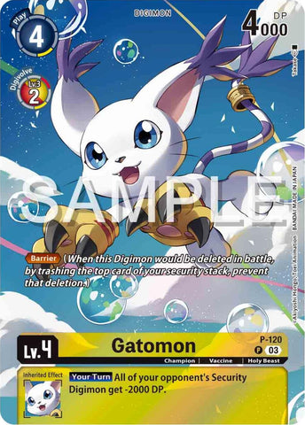 Gatomon [P-120] (Digimon Adventure 02: The Beginning Set) [Promotional Cards]