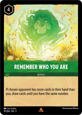 Image for Remember Who You Are (97/204) [Shimmering Skies]