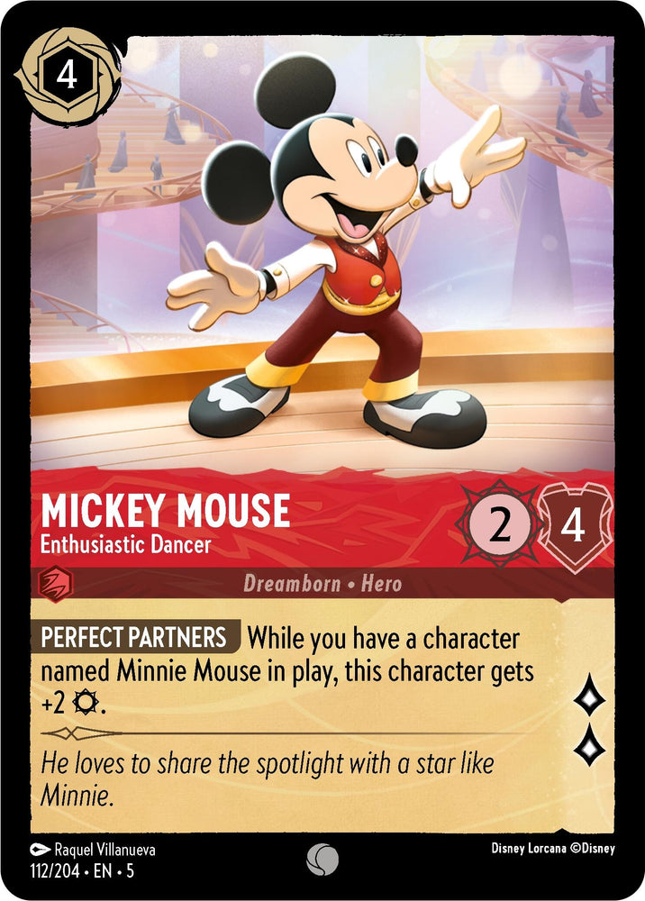 Image for Mickey Mouse (112/204) [Shimmering Skies]