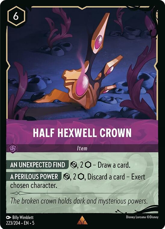 Image for Half Hexwell Crown (223/204) [Illumineer's Quest: Deep Trouble]