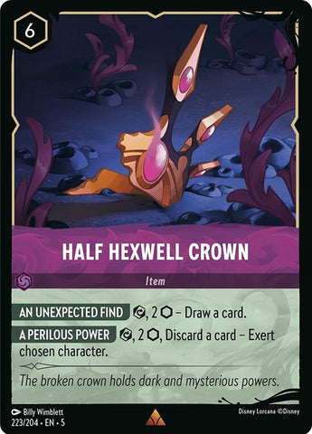 Image for Half Hexwell Crown (223/204) [Illumineer's Quest: Deep Trouble]