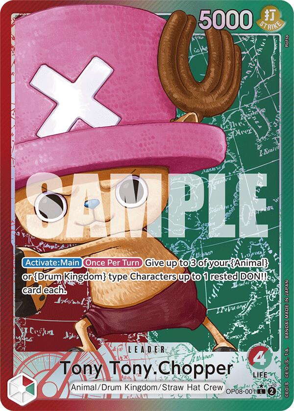 Tony Tony.Chopper (Parallel) (OP08-001) [Two Legends]