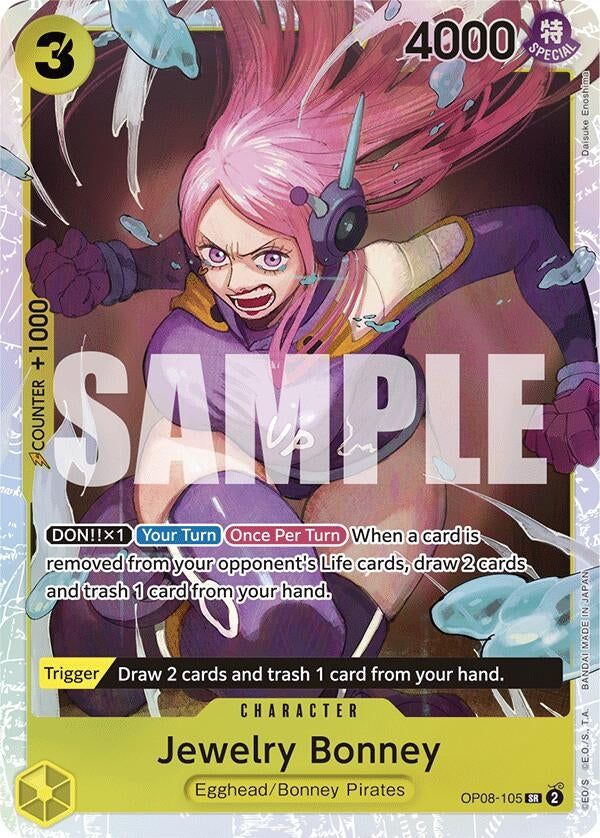 Jewelry Bonney (OP08-105) [Two Legends]