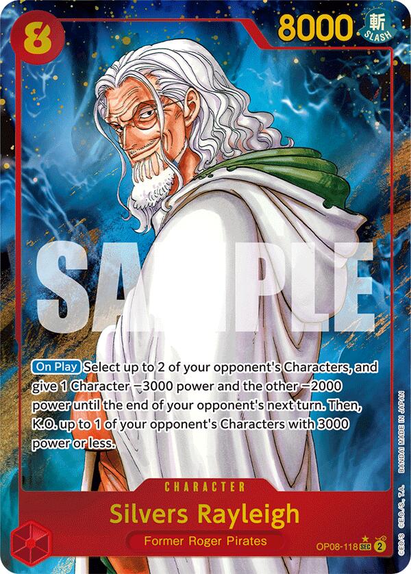 Silvers Rayleigh (Parallel) (OP08-118) [Two Legends]