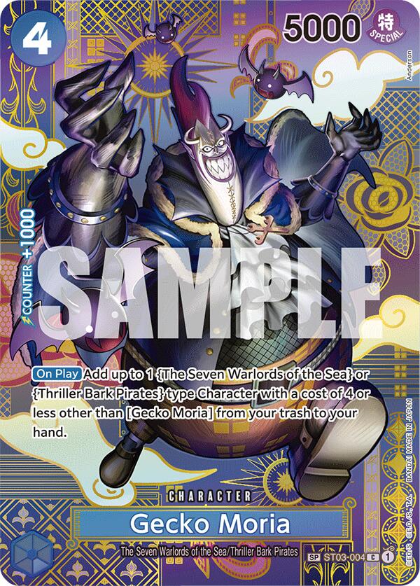 Gecko Moria (SP) (ST03-004) [Two Legends]