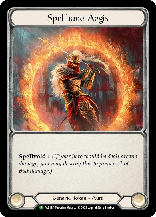 Spellbane Aegis [FAB155] (Promo) Cold Foil