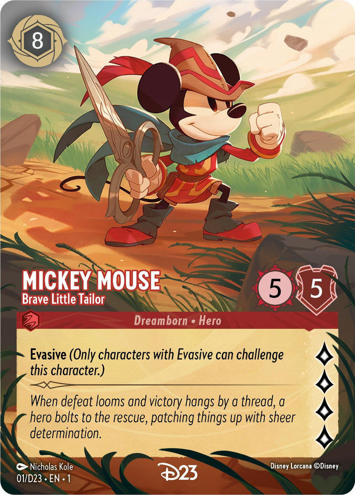 Mickey Mouse - Brave Little Tailor (1) [D23 Promos]