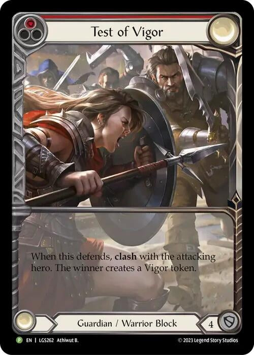 Test of Vigor [LGS262] (Promo) Rainbow Foil