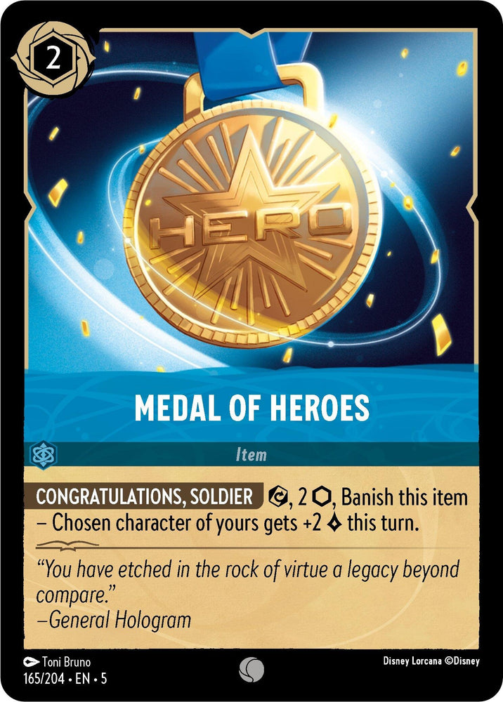 Image for Medal of Heroes (165/204) [Shimmering Skies]